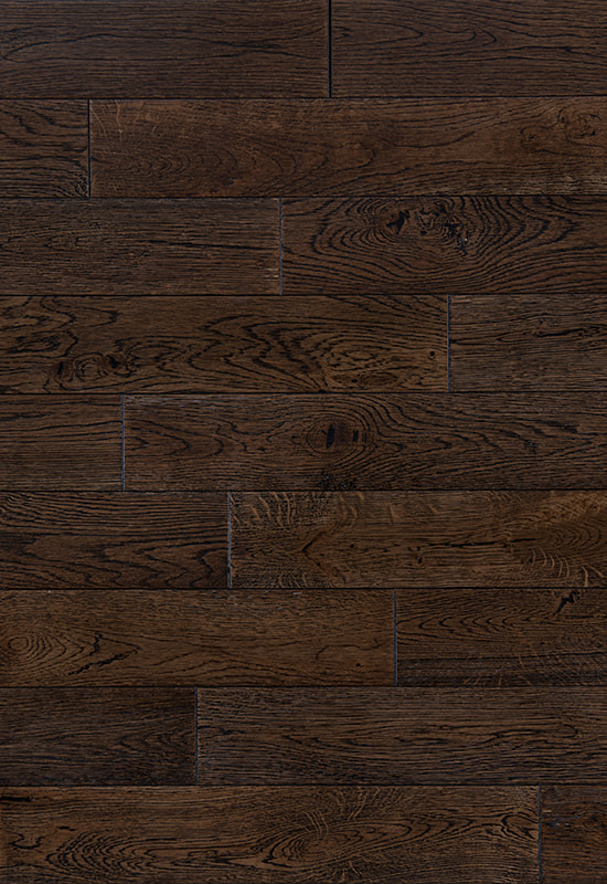 Fehér tölgy 90 mélycsiszolt, szilárd fa padló